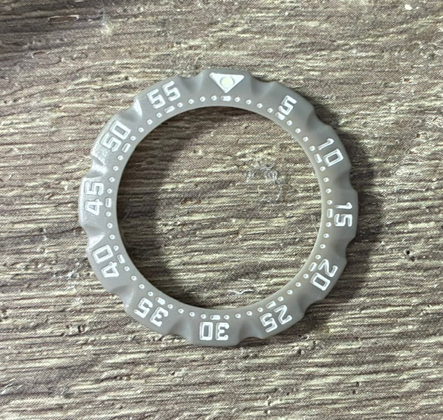 TAG Heuer Formula 1 Gray 382.513, 382.513-1 34mm Midsize Bezel For Vintage Watches.