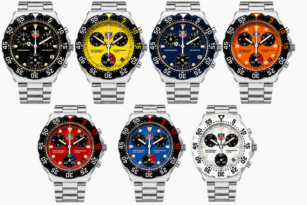 Chronograph 36mm Bezels for TAG Heuer Formula 1 Series 1 CA1210 TO CA1215, 570.513, 570.513T,470.513